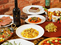 ランチビュッフェ＆ドリンクバー90分制（おとな）