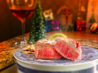 ■■■　 魚介の踊り焼と極上牛季節コース　~聖樹~　■■■　　　　　　　　　　　　　　★期間限定12月1日(月)～12月25日(木)迄