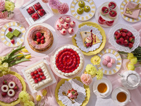 Strawberry Sweets Buffet  Adults 5,200 yen　Weekday Student Discount