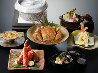 February only! Three types of crab! All-crab course