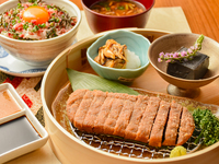 Beef cutlet gozen (with souvenir)