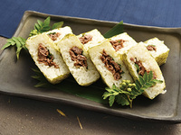 Sushi pressé au bœuf Omi (8 pièces par bloc)