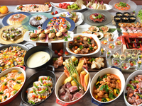【平日限定ビュッフェ】季節の味覚とライブキッチンをご堪能！通常価格：6,300円⇒特別価格：5,800円