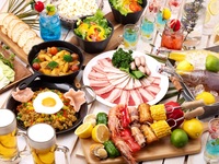 【Roof top beer restrant】　Standard BBQ set