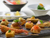 【事前決済】WEB割ディナーセットMOMO（串あげ 16本）