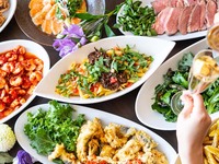 【テーブルシェア－Minoaka－】シェフ厳選のハワイアンメニュー+スパークリング含む2時間飲み放題(平日限定)