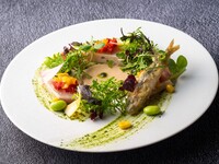 鴨川 京フレンチ｜魚料理・肉料理どちらも愉しめる5品