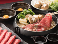 Ensemble de sukiyaki Wagyu Premium A5 180g