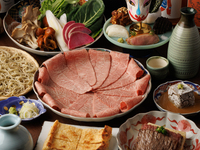 Beef tongue shabu-shabu course [with all-you-can-drink]