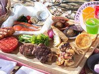 [Spring🌸Limited] Sakura BBQ empty-handed plan (soft drinks all-you-can-drink and usage fee included)