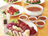 【ご会食プラン】北京ダックやふかひれスープなどフルコース料理＋乾杯ドリンク付き