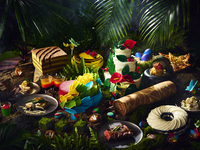 [Asiento central] Cena buffet entre semana julio-agosto (90 minutos)