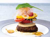 "The legendary Iki beef" hamburger lunch