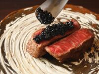 Sendai beef fillet and chef's choice beef sushi course