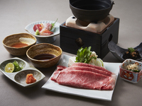 Shabu-shabu small pot set 12,000 yen (tax and service charge included)