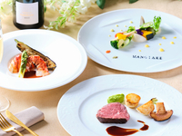 【HP限定！】グラスシャンパン付！ メインがオマール海老＆特選牛フィレ肉 とフォアグラ＆トリュフの豪華ディナー全5品！（3/5～）