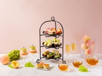 【季節のアフタヌーンティー】豊富なスイーツとセイボリー＋ロンネフェルト紅茶等フリー（土日祝）