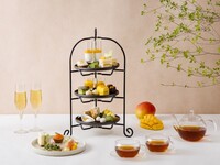 【平日：天空のアフタヌーンティー】季節のティーフードや鮮魚カルパッチョ＋スパーク等フリードリンク