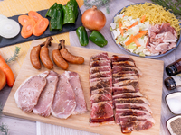 Includes 3 hours of all-you-can-drink soft drinks [Sainomori Iruma exclusive student park BBQ set]