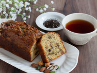 Honey tea pound cake (1 piece)