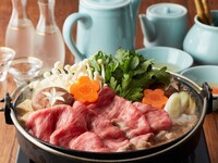 特選和牛すき焼きコース　扇