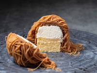 【テイクアウト】生搾りモンブラン　バスクチーズ