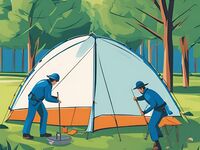 ＊有料＊テント設営サービス