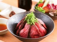 [ Weekends and holidays only ] Tajima Beef Steak Bowl Lunch