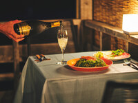 Reservation for seating (prepared on the terrace)