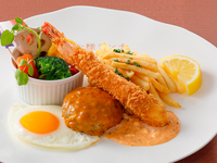  【平日限定ランチ】　モンマルトルの「おとな様ランチ」スイーツ＆デリカアイランド