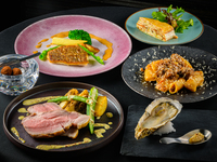 ～乾杯シャンパン付 人気メニューを集めた～ディナーコース