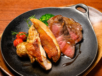[Iberian pork and rotisserie chicken course + all-you-can-drink]