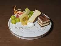 デザートとフルーツ盛り合わせプレート 2名様