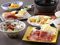 和牛しゃぶしゃぶ膳（ディナー）4月より