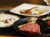 車海老ととちぎ和牛ディナーコース　A