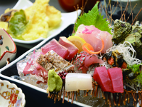 ★HP Reservation Only★ Sashimi set meal (lunch) + coffee included From April