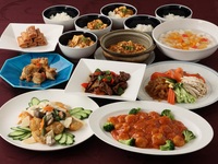 フリードリンク付き卓盛りコース