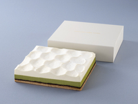 ダブルチーズケーキ【プレミアム抹茶】フルサイズ（冷凍商品）