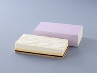 ダブルチーズケーキ【ハスカップ】ハーフサイズ（冷凍商品）