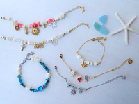 制作鹅卵石手链