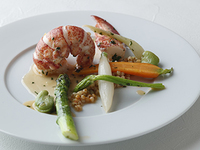 【ディナー】Bコース（全9品）　9,800円(税抜)