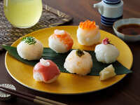 手鞠寿司体验套餐（含特选猪肉高汤涮锅、抹茶） ※需提前一天预约