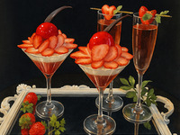 Special Parfait Plate 세트 ◆샤인 무스카트 ver.◆