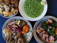 【DINNER 1일 1조 한정! 】 반 개인 실 특별 파티 코스 6 품 ◆ 송년회와 새해 회, 환송 영회에