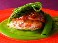 【スペシャルランチコース】グラスシャンパンにオマール海老、特選牛フィレを贅沢にお楽しみいただける贅沢なコース