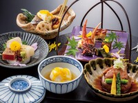 【WEB火曜日限定】季節料理-琵琶-＋１ドリンク付き（3日前まで要予約）