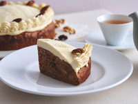 ドリンクセット / くるみとレーズンのキャロットケーキ