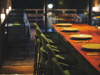 Course meal  (seat at the counter)