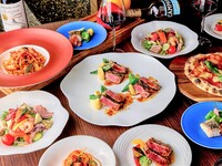 【ディナー】パーティープラン（4名様～）＜飲み放題付き＞※7名様以上でのご検討は店舗までご相談くださいませ