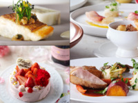 【感謝の想いを伝える母の日ディナー】キュートないちごケーキと乾杯ロゼスパークリングワインがついたフルコースディナー-SHIKITEI-